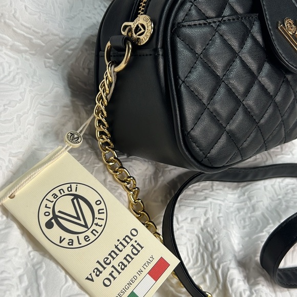 VALENTINO ORLANDI BLACK CROSSBODY - Picture 4 of 6